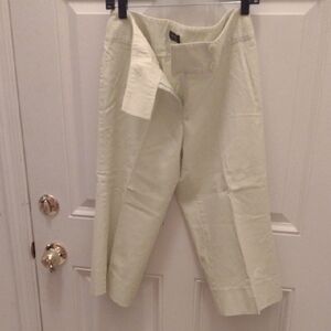 Nicole by Nicole Miller Light Green Gaucho Textured Fabric